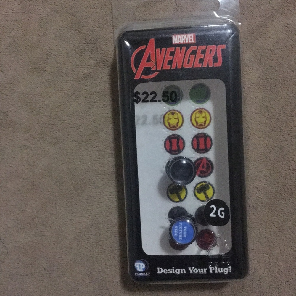 MARVEL Avengers Plocket Plugs